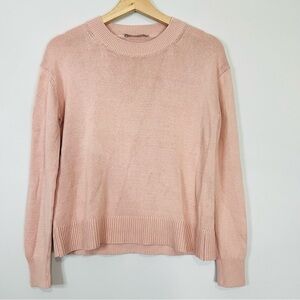 EVERLANE pink knit pullover sweater size xxsmall